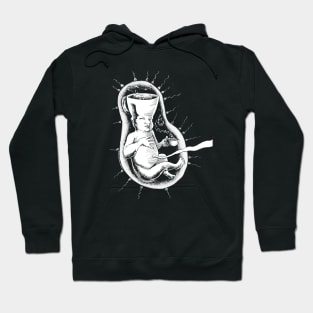 Too Much Coffee Man Fetus Hoodie